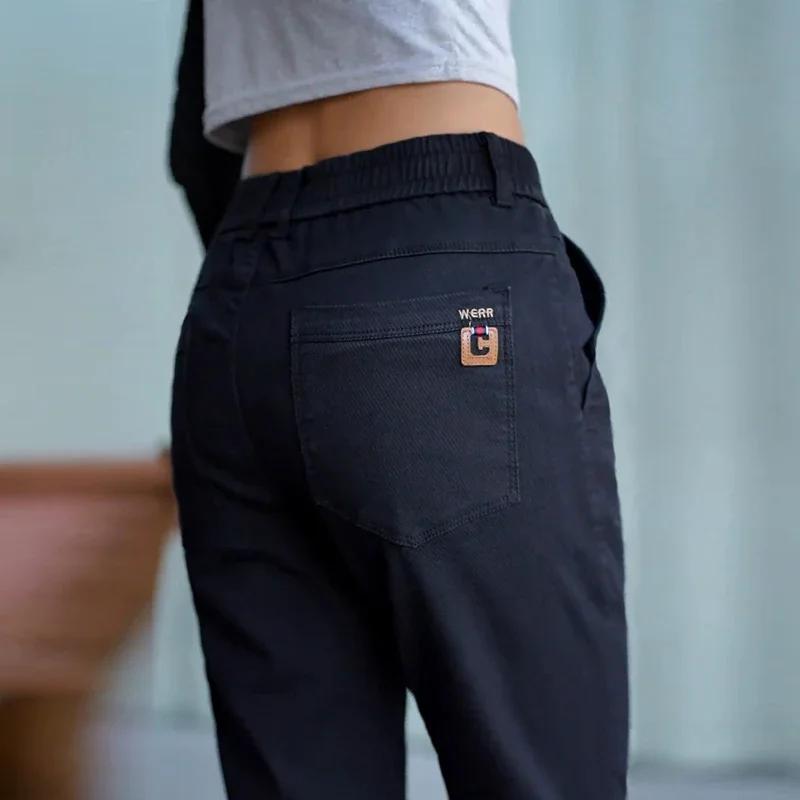 Pantalon décontracté pour hommes, nouveau Design de printemps, mode coréenne, régulier, élastique, S