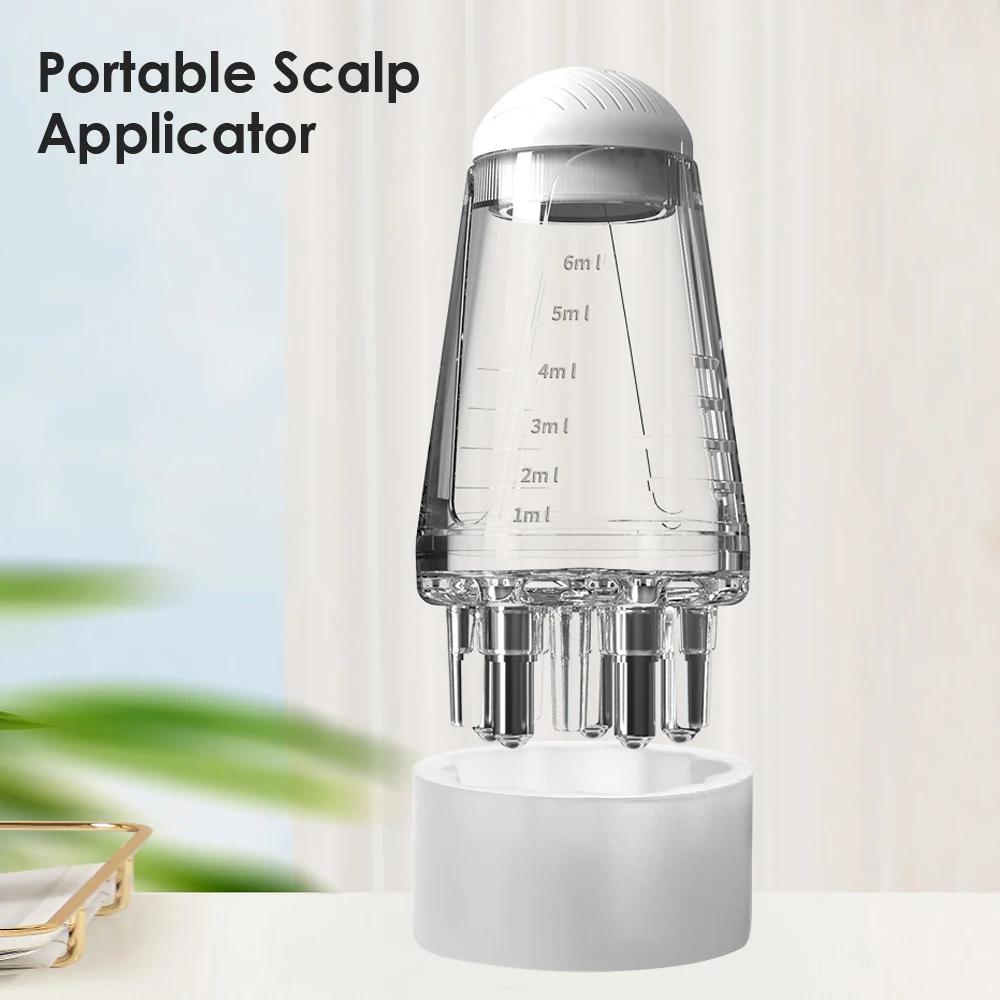 Applicateur de cuir chevelu, peigne liquide pour le traitement du cuir chevelu, huile essentielle, g