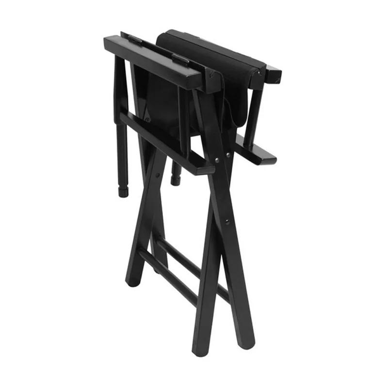 SELENS-Chaise Pliante Portable en Bois Massif, Équipement de Réalisateur, Chaise de Maquillage en To