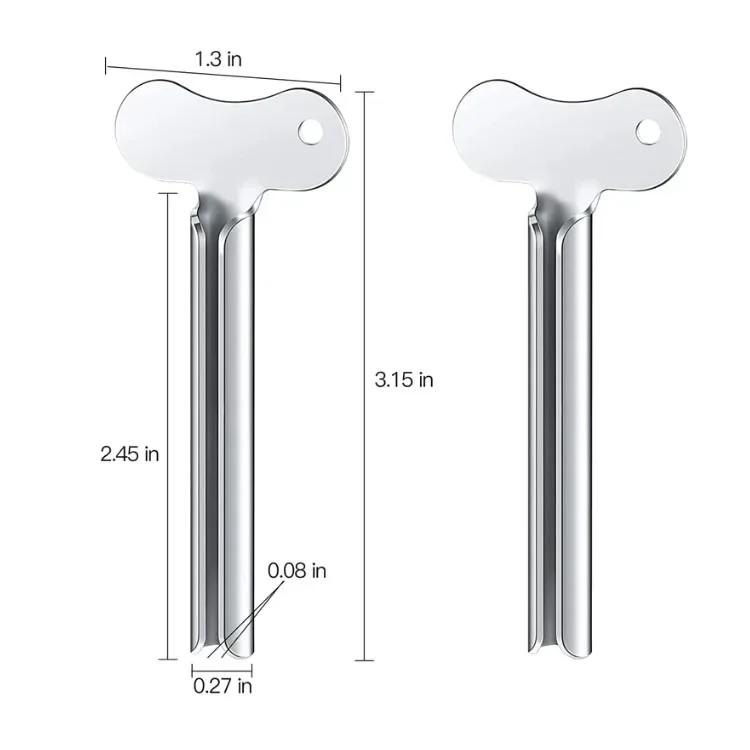 Presse-Tube de dentifrice créatif, rouleau de dentifrice Simple en acier inoxydable, économie de tra