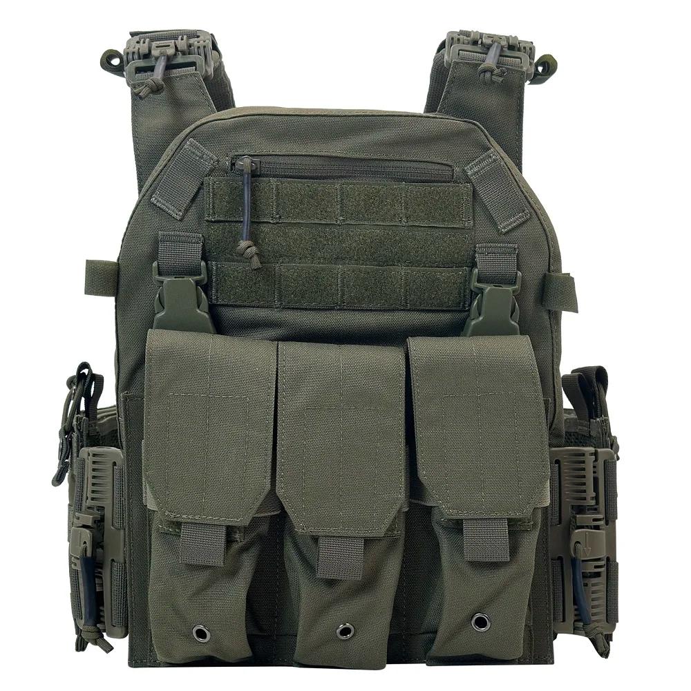 EMERSONGEARS 1000D tissu en Nylon gilet tactique 6094 à dégagement rapide avec pochette Triple pour