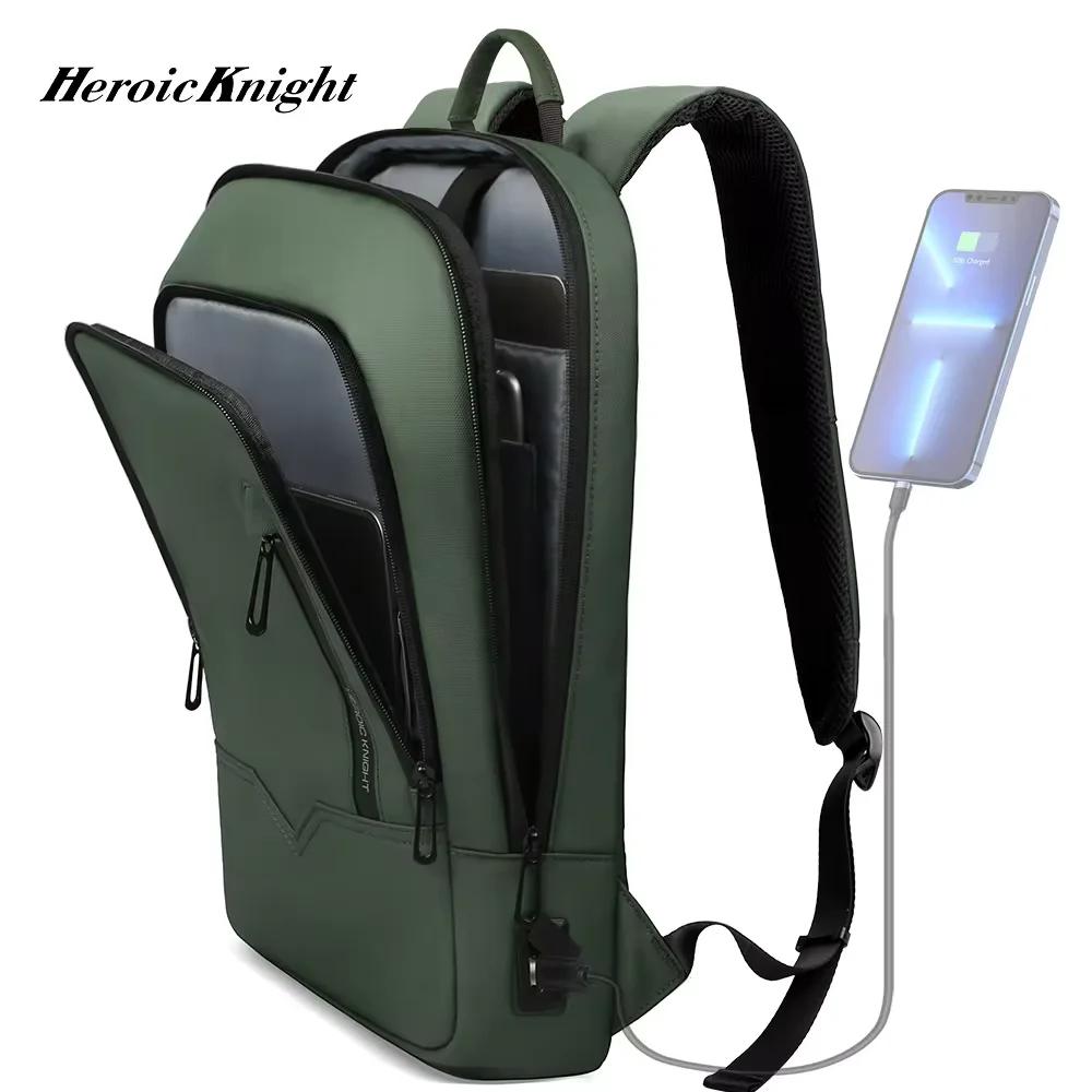 Sac à dos Heroic Knight pour hommes, sac à dos d'affaires mince pour tablette, sac à dos de voyage l