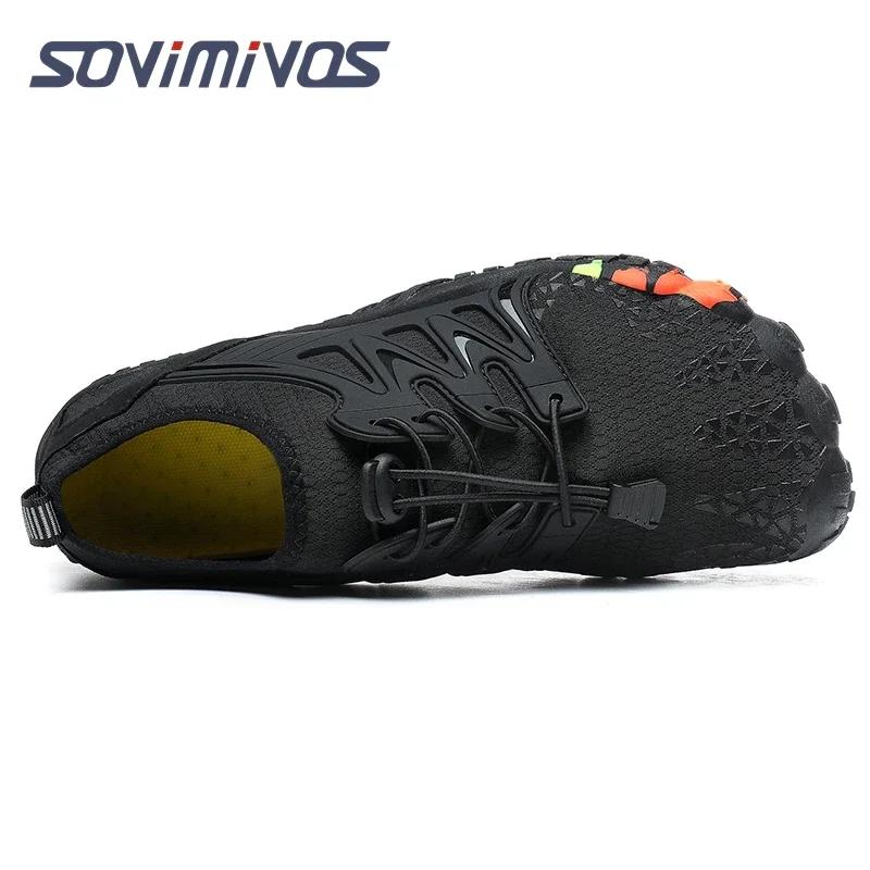Chaussures de course sur sentier pour hommes, chaussures athlétiques légères ontariDstress, chaussur