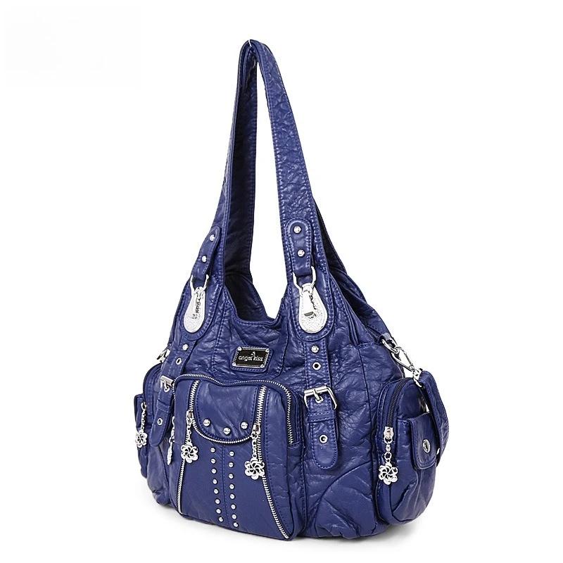 Sacs à main de mode femmes sacs à bandoulière en cuir PU sac à main femme sacoche grande capacité sa