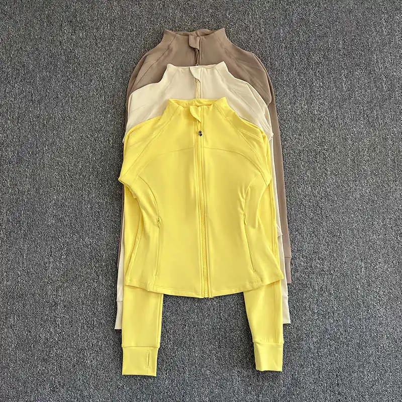 Veste de sport haut de gamme pour femmes, pour course à pied, fitness, exercice, avec col montant, m