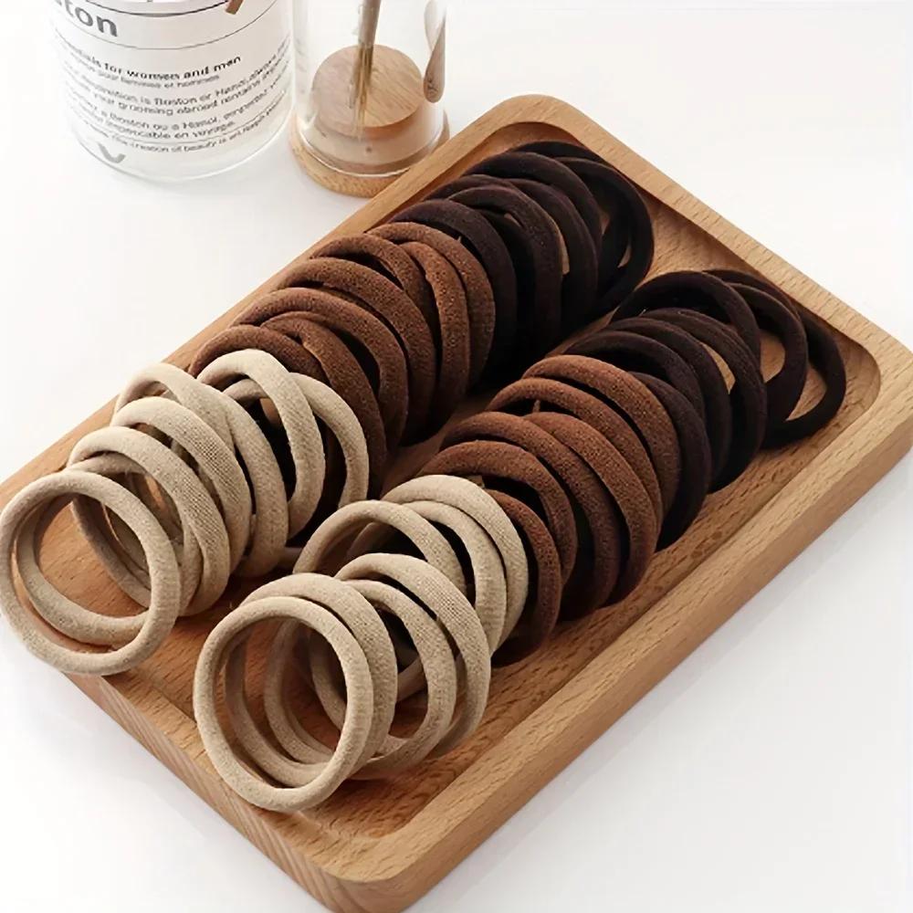 Artificiel astiques à cheveux souples pour petites filles, bandes de cheveux, ensemble d'accessoires