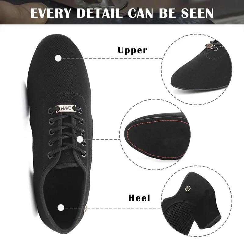 Chaussures danse femme noir moderne - Salsa latin jazz salle de bal adultes