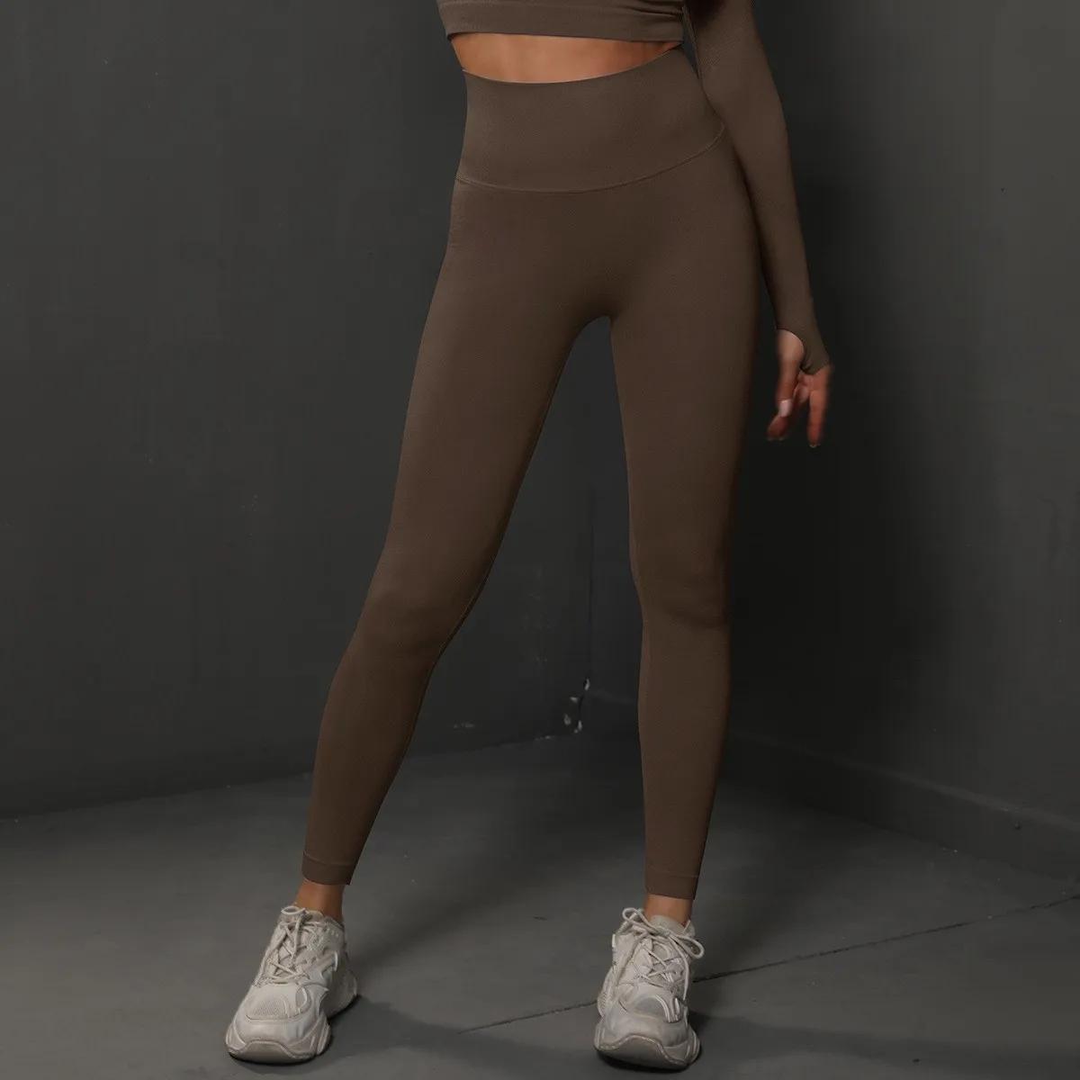 Leggings de Yoga taille haute pour femmes, Leggings de Sport Push Up sans couture, Fitness, course à
