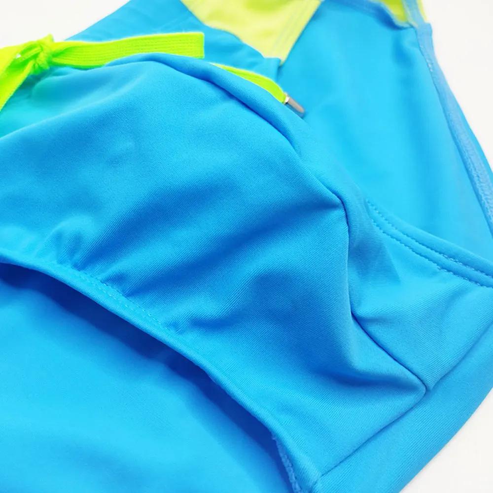 Slip de bain de marque pour hommes, taille basse, maillot de bain court, pantalon de plage, costume