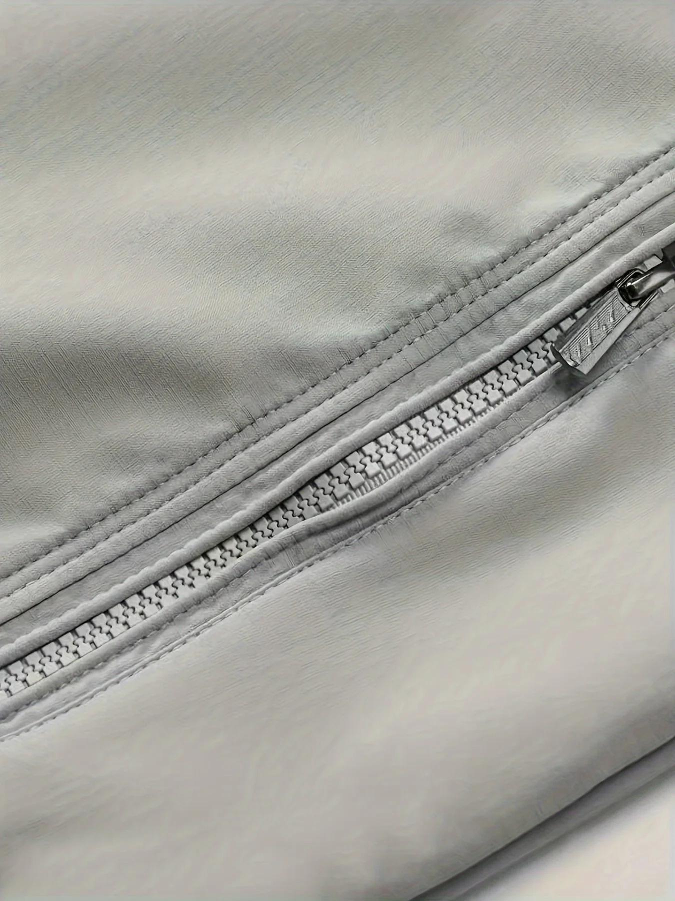 Veste grande taille pour hommes, manteau grande taille décontracté, veste fine de printemps et d'aut