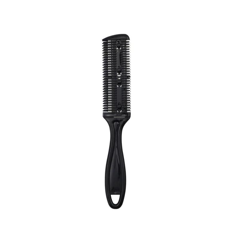 Peigne de coupe de cheveux amincissant Double face, peigne de rasoir double face, utilisé pour coiff