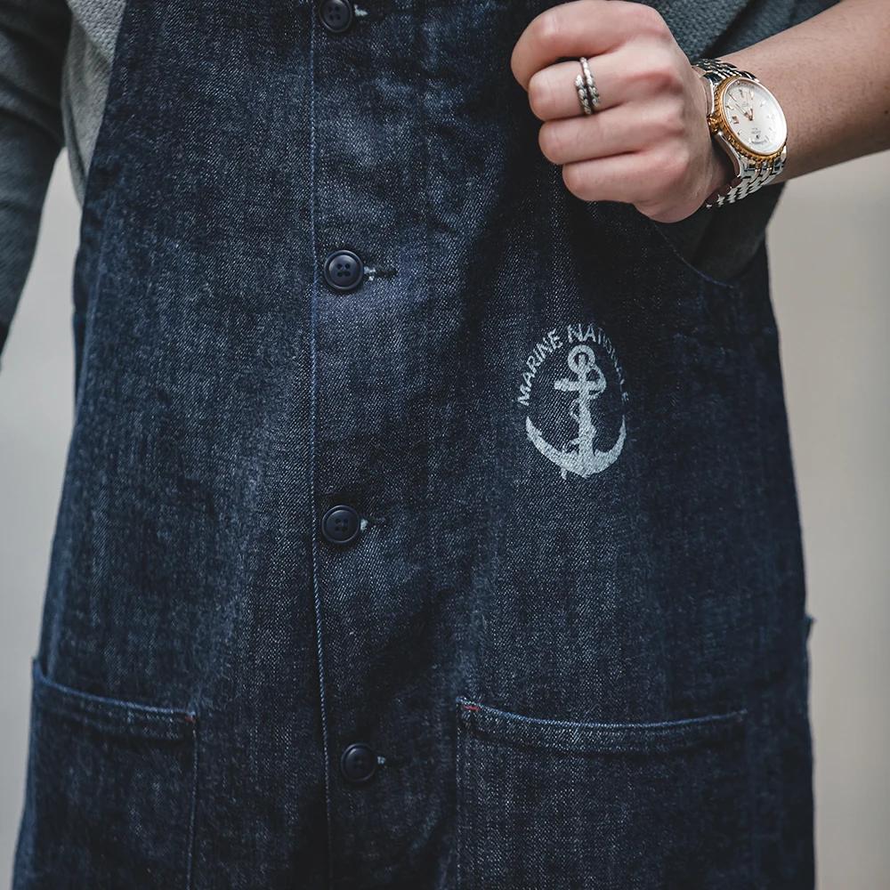 Maden-Salopette Multi-Poches Style Safari, Streetwear, Combinaison Cargo de Travail, Pantalon Rétro