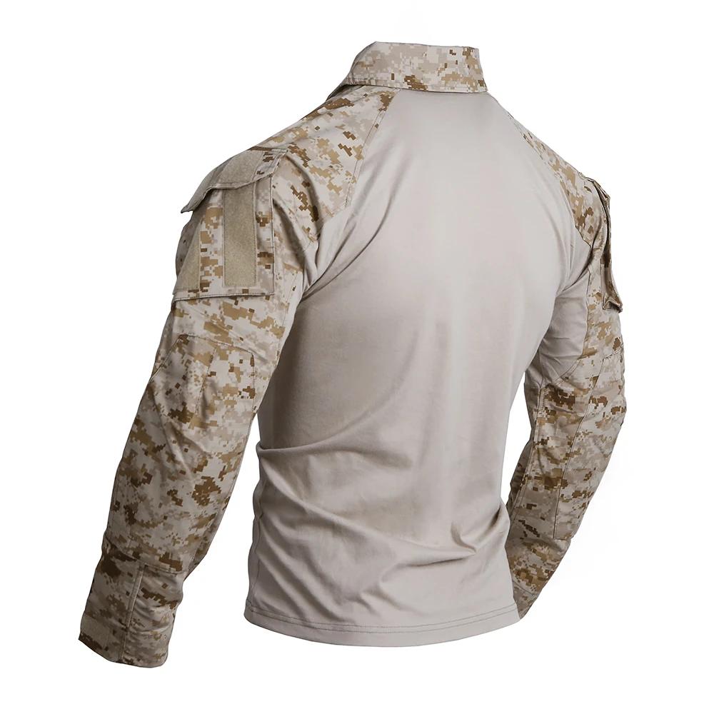 Emersongear tactique G3 chemises de Combat hommes Gen3 hauts camouflage T-Shirt à manches longues ch