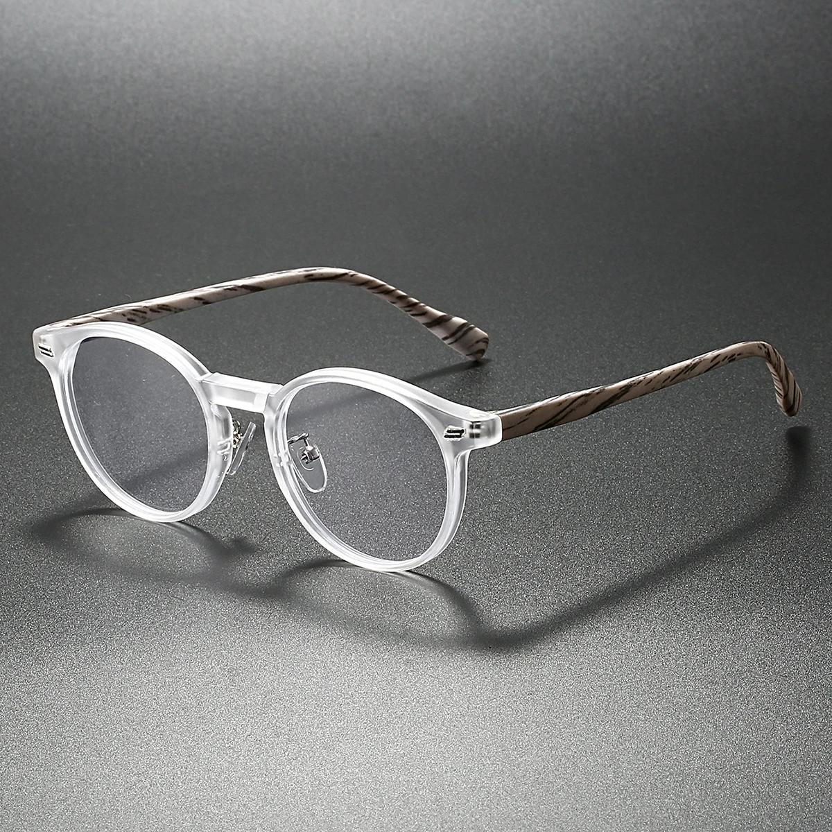 KAMMPT Vintage lunettes rondes mode rétro bleu lumière bloquant lunettes à la mode Design élégant co