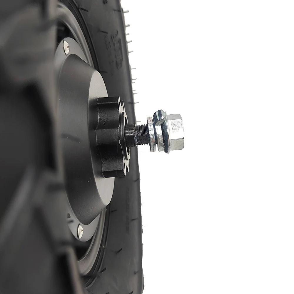 Kit de moteur de moyeu de brouette électrique, roue rugueuse, tout terrain, 24V, 36V, 48V, 350W, 500