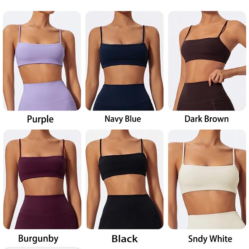 Soutien-gorge sport Push Up Ctenkevet pour yoga et fitness - Soutien antichoc femme