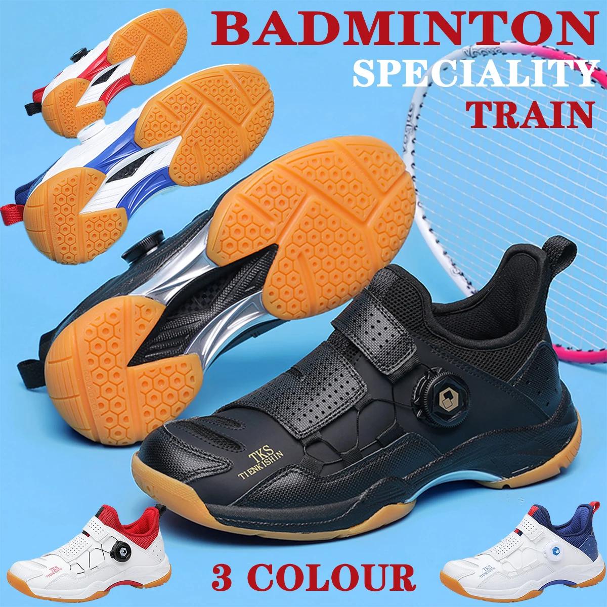 Chaussures de badminton pour hommes et femmes, sports de loisirs en plein air, chaussures d'entraîne