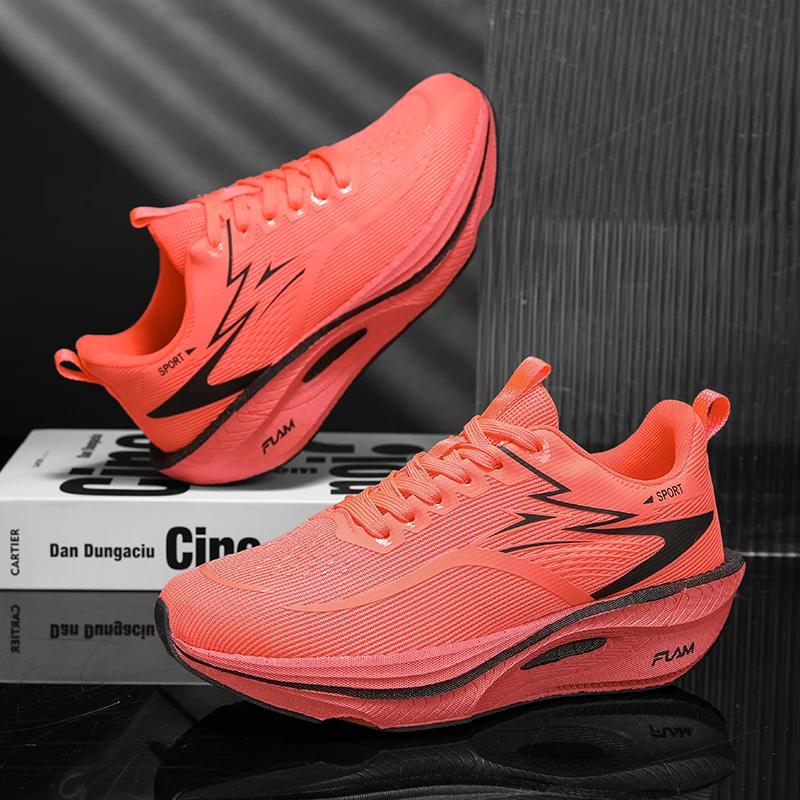 Chaussures de course pour hommes et femmes, baskets de sport décontractées, respirantes, légères, co