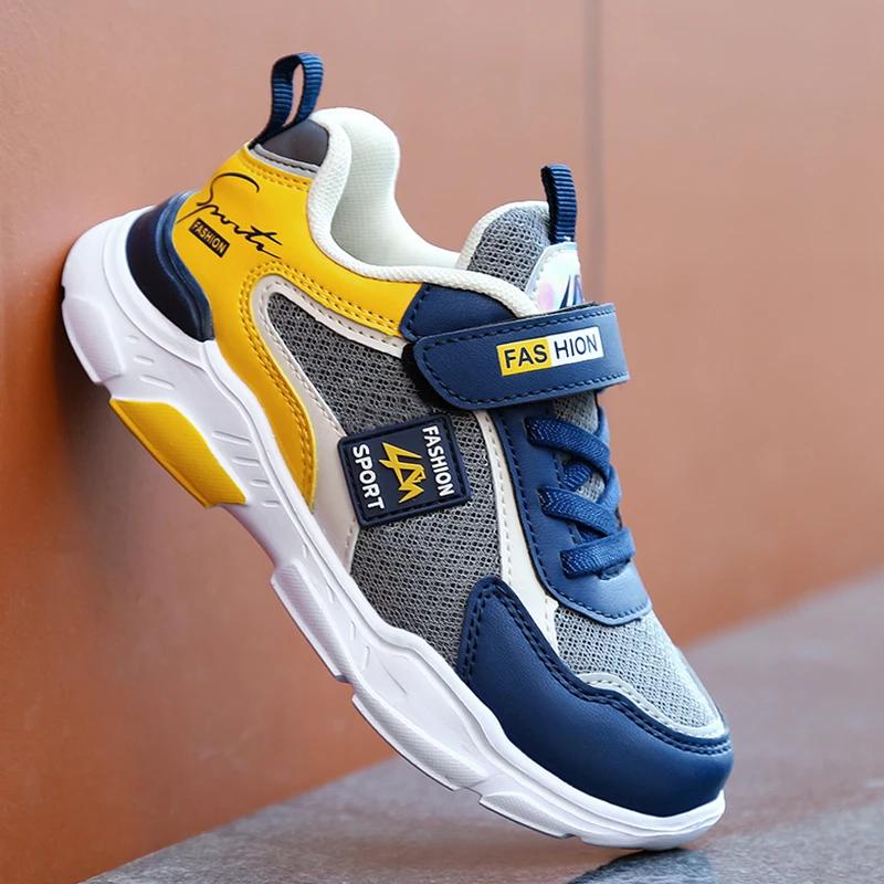 Baskets en maille respirante pour enfants, chaussures de sport décontractées pour enfants, chaussure