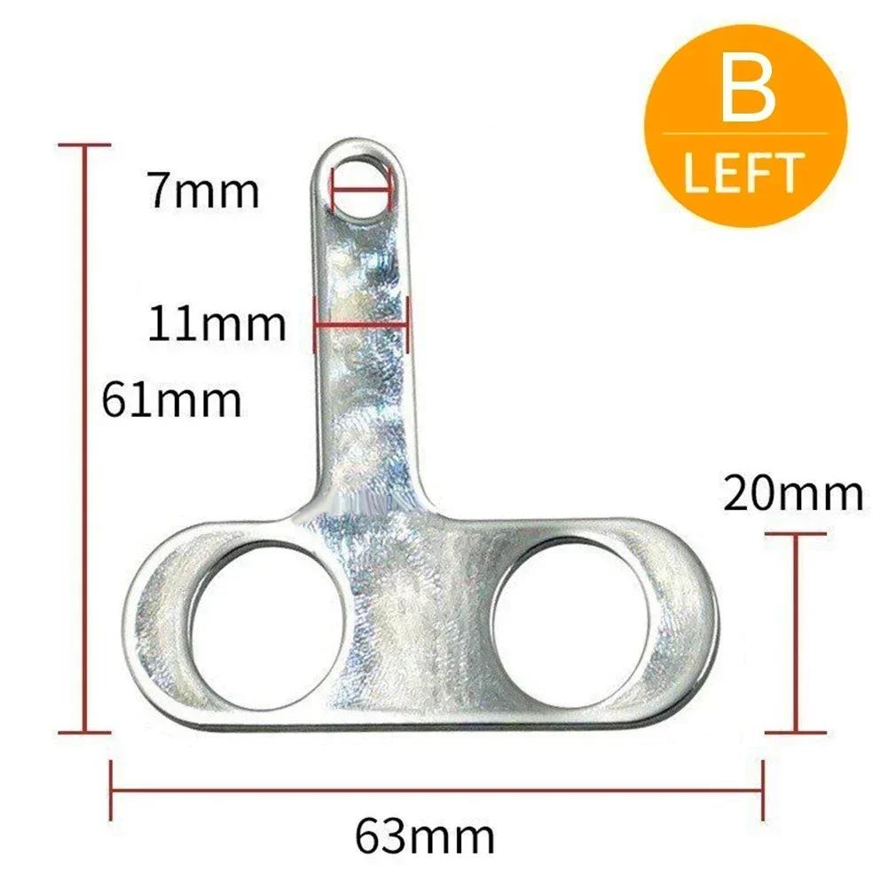 Support universel en acier inoxydable pour moto, 16MM, pour interrupteur à bouton étanche, équipemen