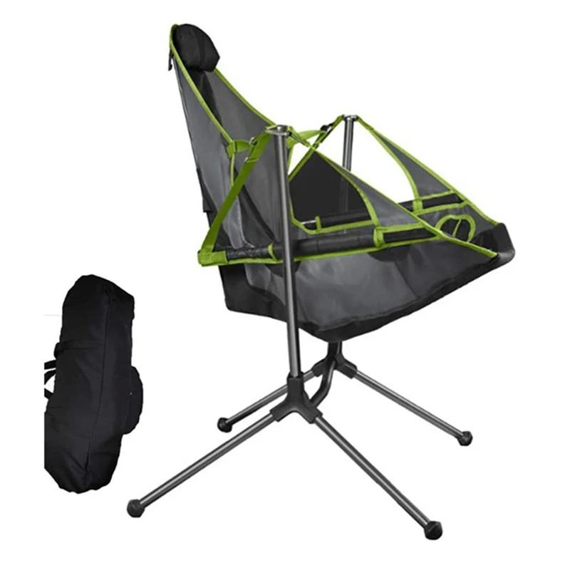 Chaise à bascule de camping, balançoire de parc, hamac familial, chaise pliante, camping en plein ai