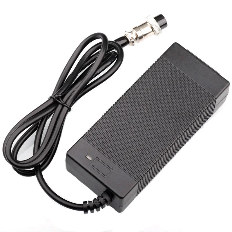 Chargeur de batterie au Lithium 67.2V 2A, 16S 60V, Li-ion, charge rapide intelligente, nouvelle expé