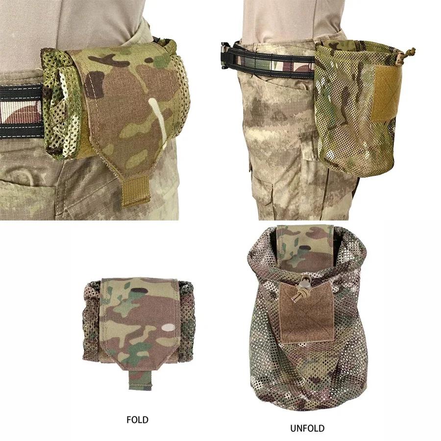 EDC Dull-Sacs de chasse pliables pour le sport en plein air, mini filet de poche, sacs de décharge e
