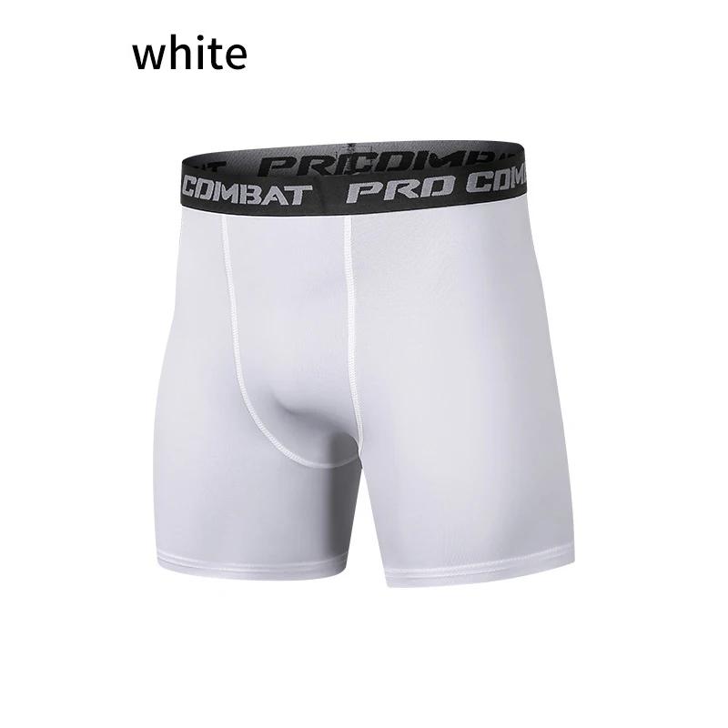 Leggings de basket-ball course à pied homme compression séchage rapide sous-vêtements cinq points