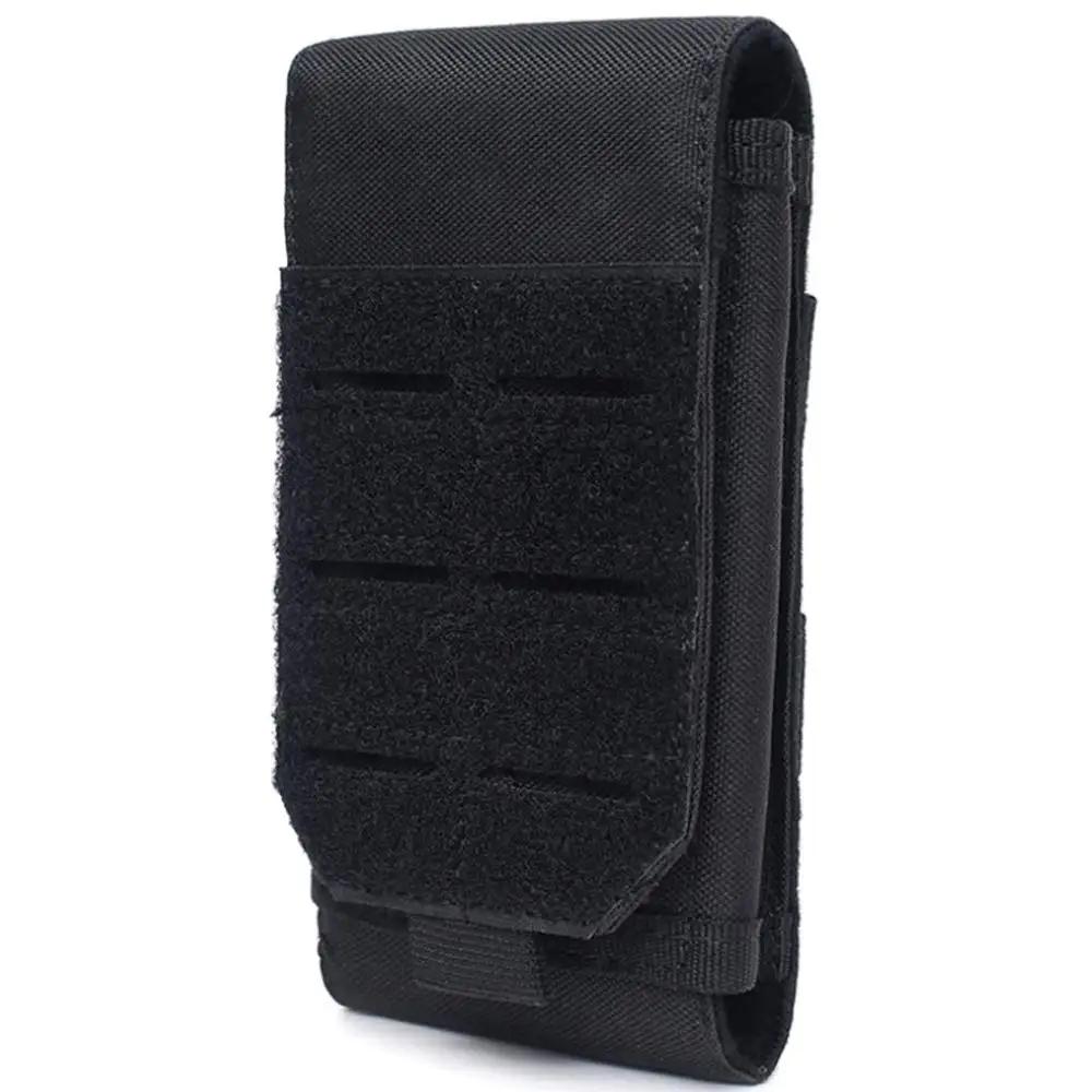 Pochette de téléphone Molle Laser 1000D, robuste, étanche, petit support de téléphone portable tacti