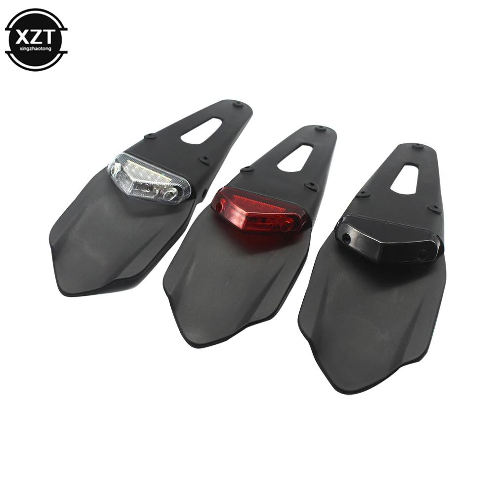 Enquêter arrière LED universel pour moto, feu stop, plaque de planificateur de garde-boue arrière, s