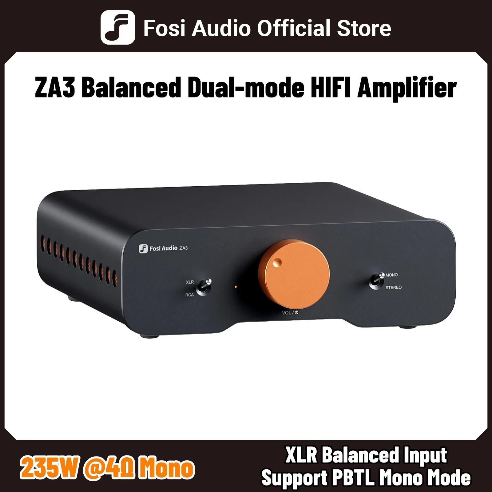 Amplificateur de puissance stéréo Fosi Audio ZA3 TPA3255 Classe D HiFi pour enceintes bibliothèque p