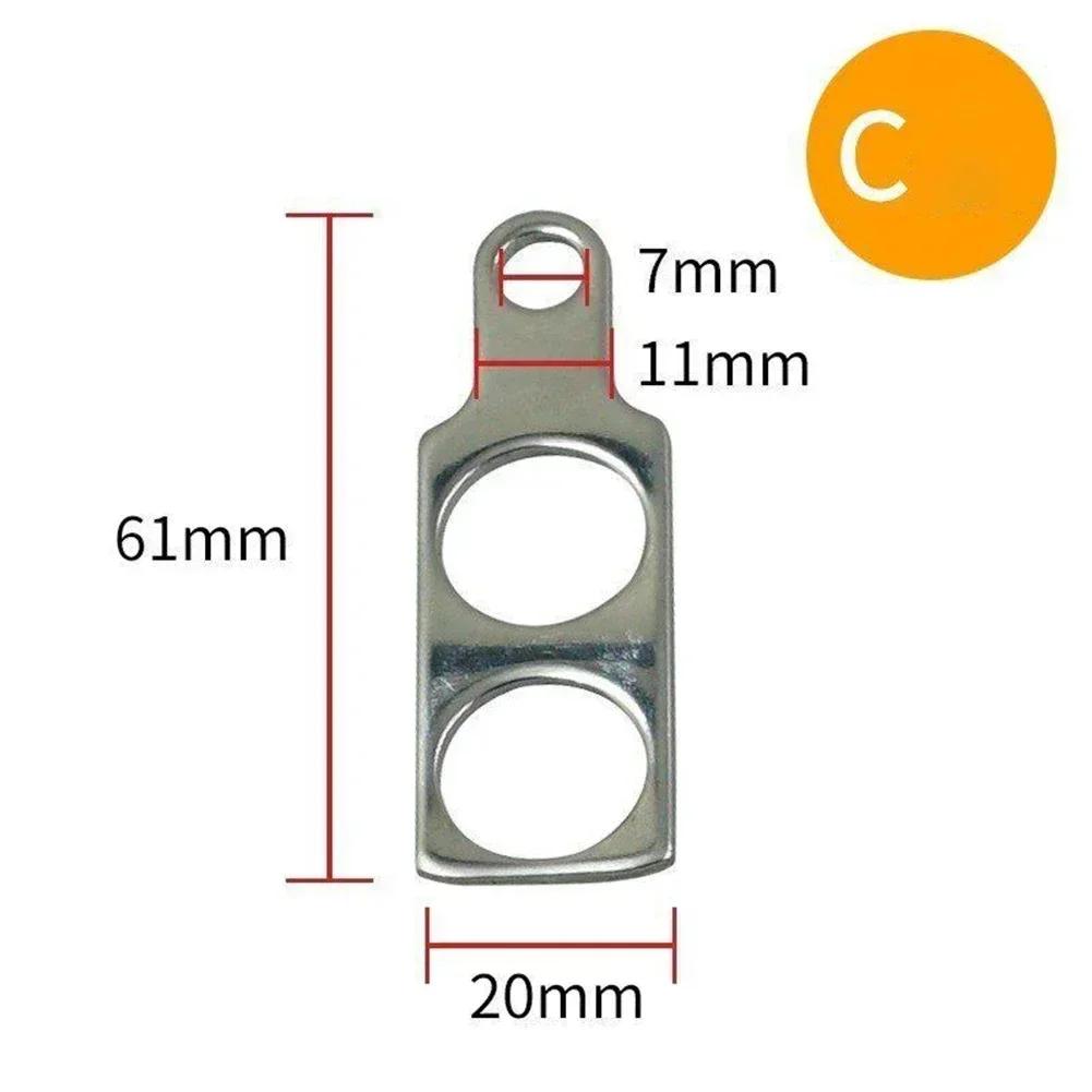 Support universel en acier inoxydable pour moto, 16MM, pour interrupteur à bouton étanche, équipemen