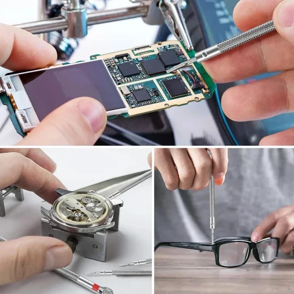 Tournevis en acier pour la réparation de montres, outils de montre portables, retrait de bande avec