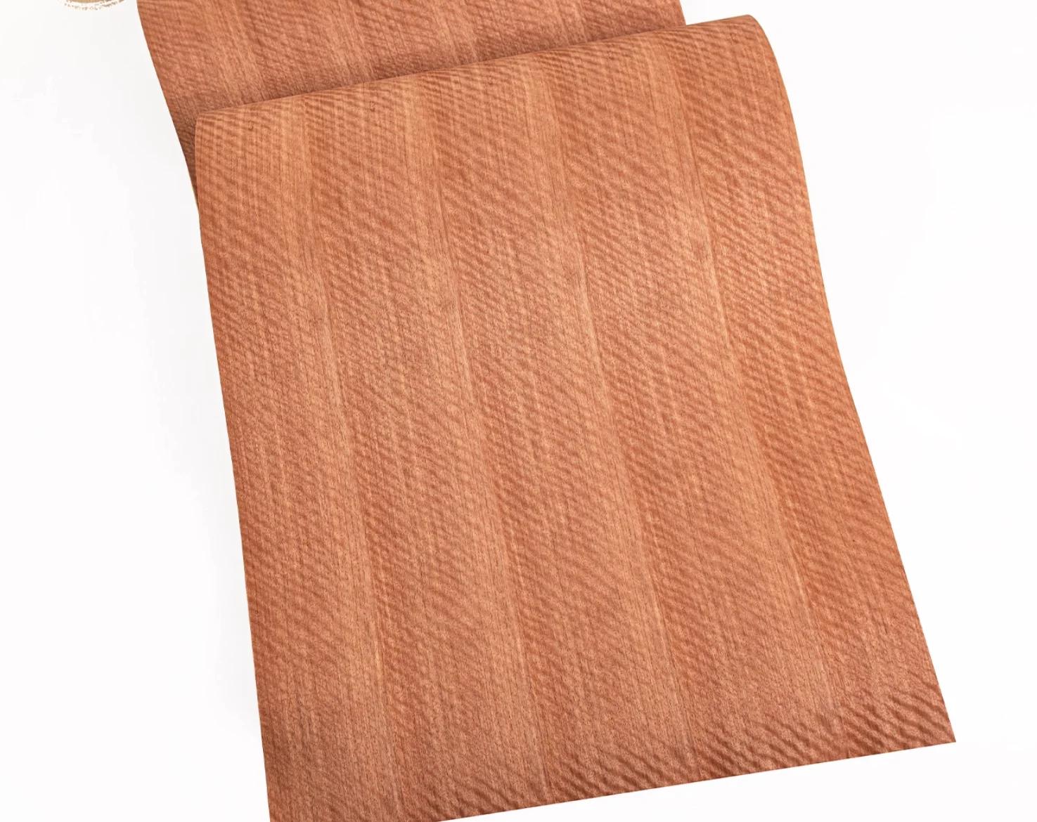 Placage en bois naturel pour meubles, panneau mural, bois de placage, noyer noir, frêne, chêne blanc