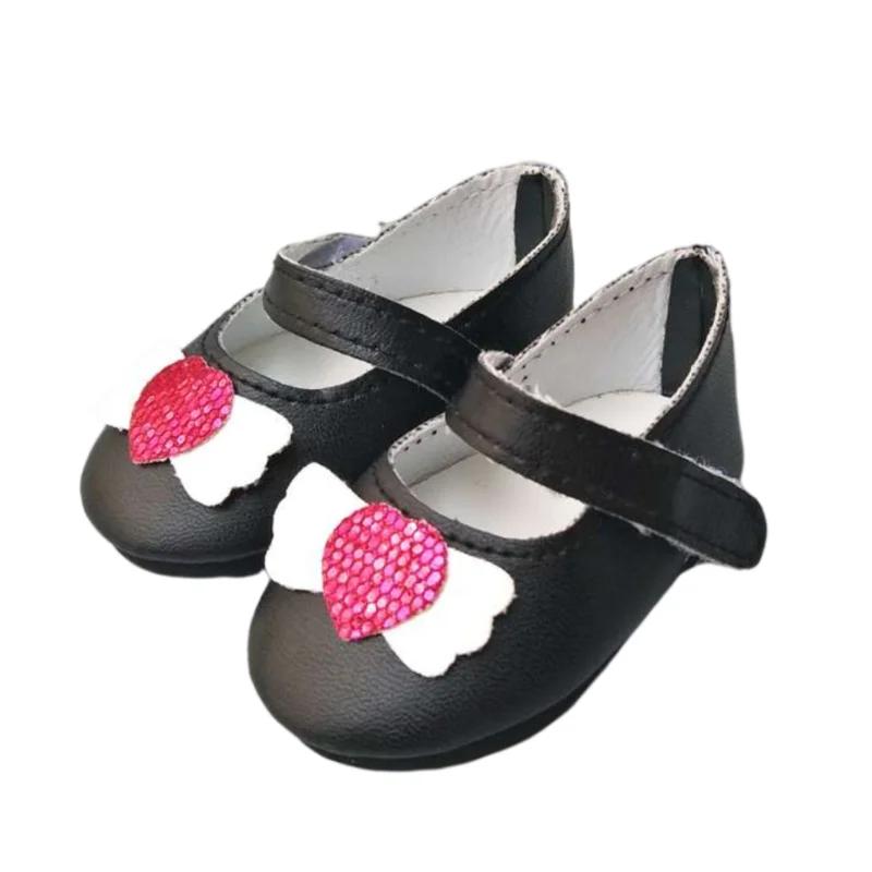 Chaussures d'été pour poupée fille de 18 pouces, Jean, chaussures de poupée de 7cm pour bébé Reborn