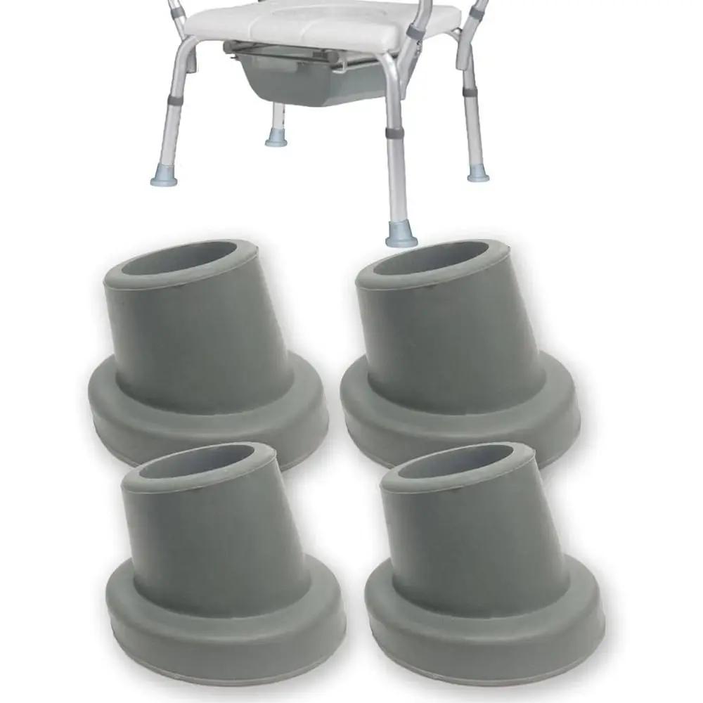 Pieds de rechange pour siège de bain et chaise de douche, 1 à 1/8 pieds de banc en caoutchouc, capuc