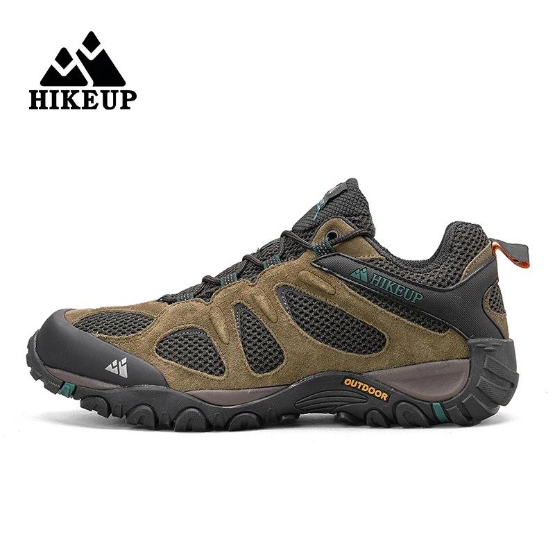 Chaussures de randonnée HIKEUP respirantes homme - Résistantes aux éclaboussures pour trekking