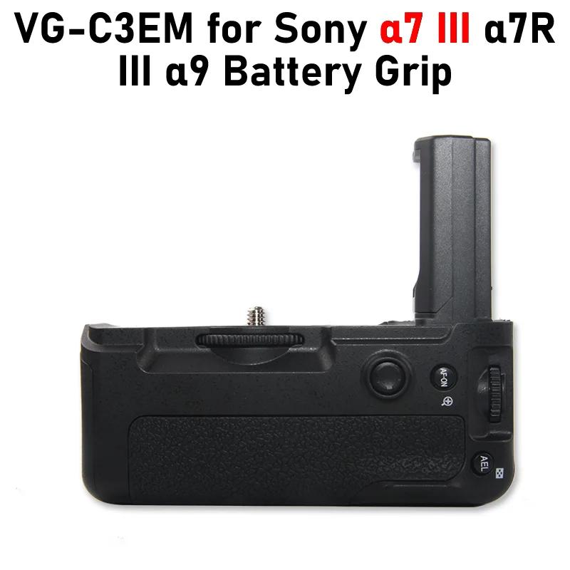 A7III Vertical Grip Batterie Grip VG-C3EM pour Sony A7 III A7M3 Caméra