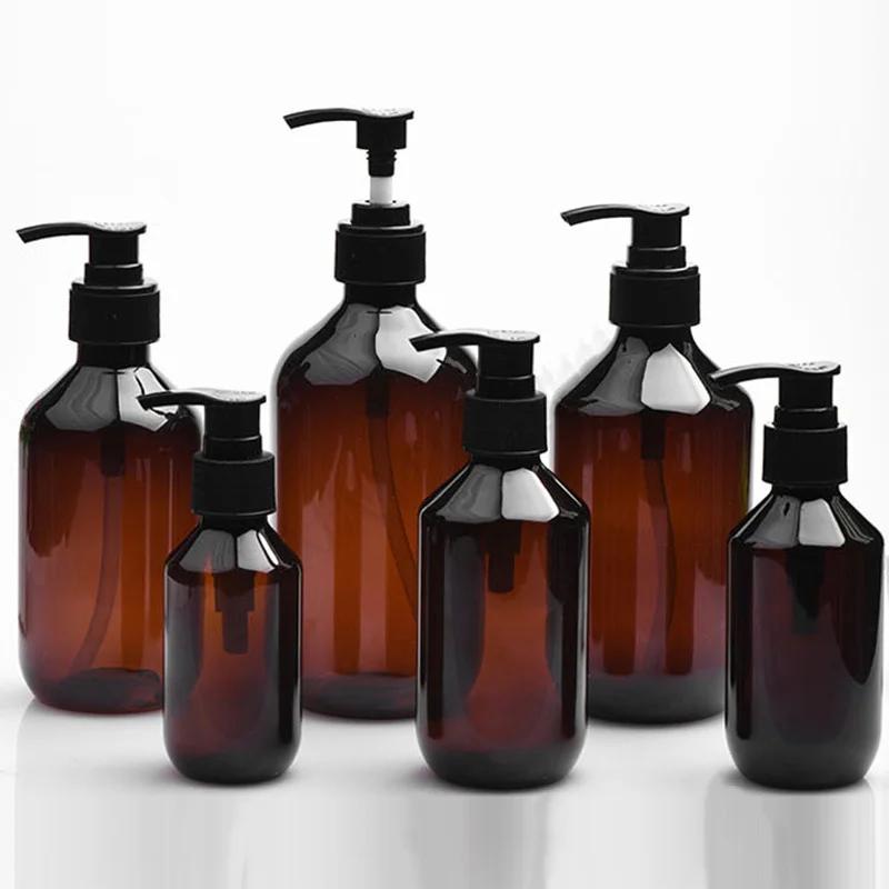 AfricPŽ- Récipient liquide en plastique, distributeur de gel douche HI, shampoing au quotidien, vais