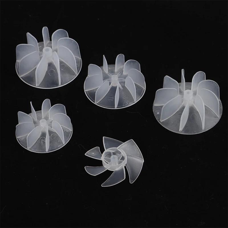 Mini lame de ventilateur en plastique de petite puissance, 4/6 feuilles, moteur de sèche-cheveux, cu