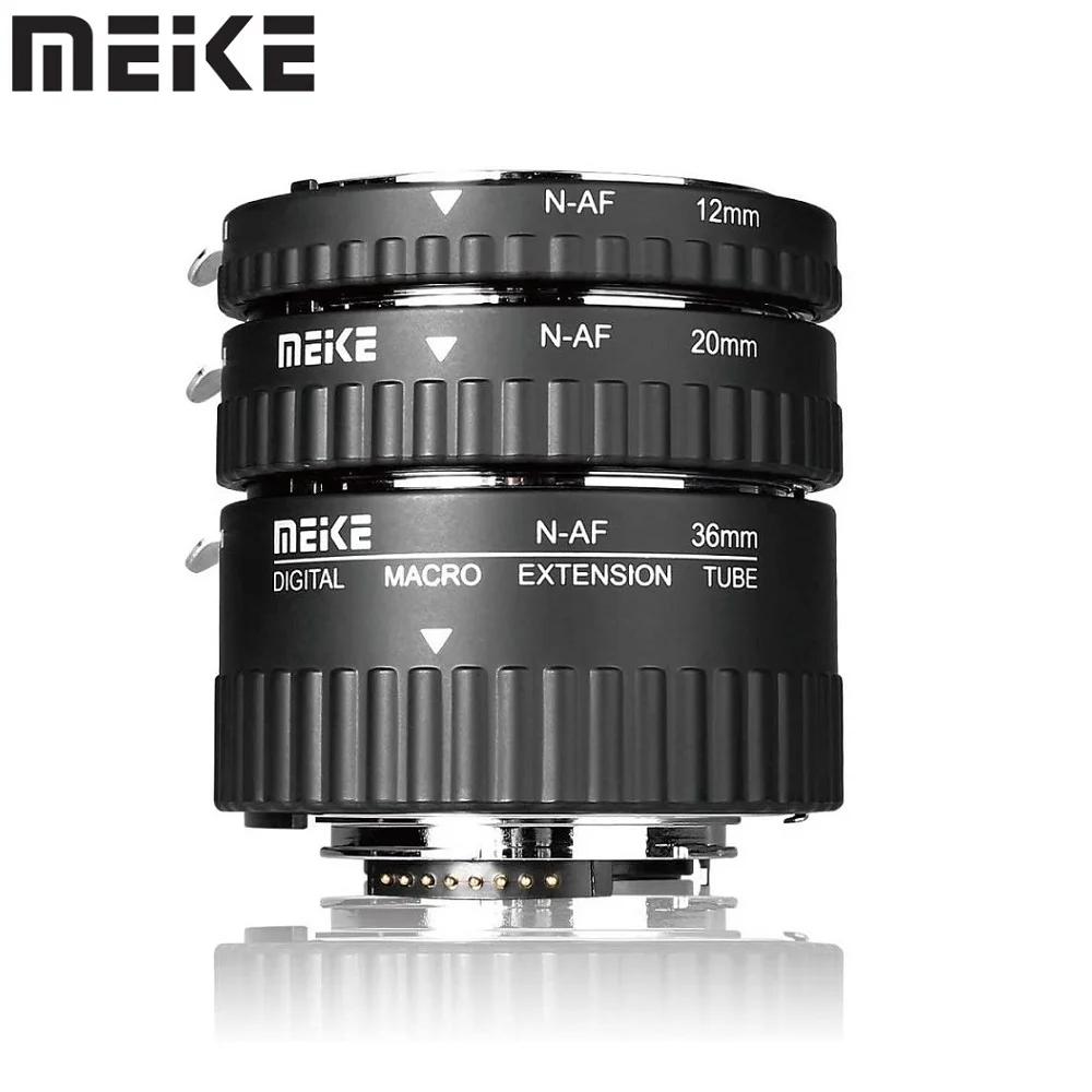 Meike MK-N-AF1-A Auto Focus Macro Extension Tube Set pour Nikon F Mount D850 Danalystes D750 D3500 D