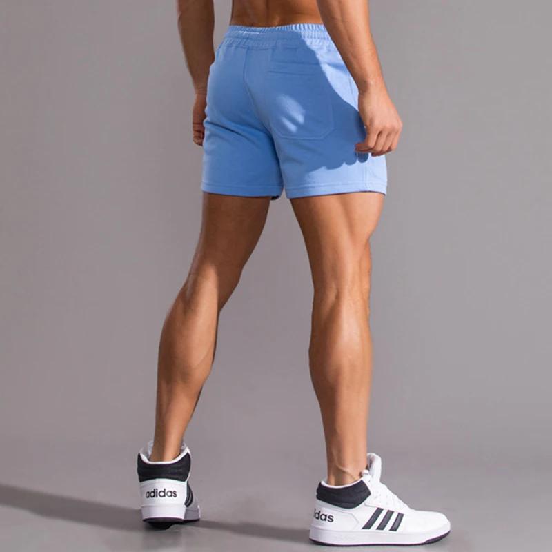 Short de course en coton pour hommes, sous-vêtements de Sport décontractés, Yoga, entraînement, boxe