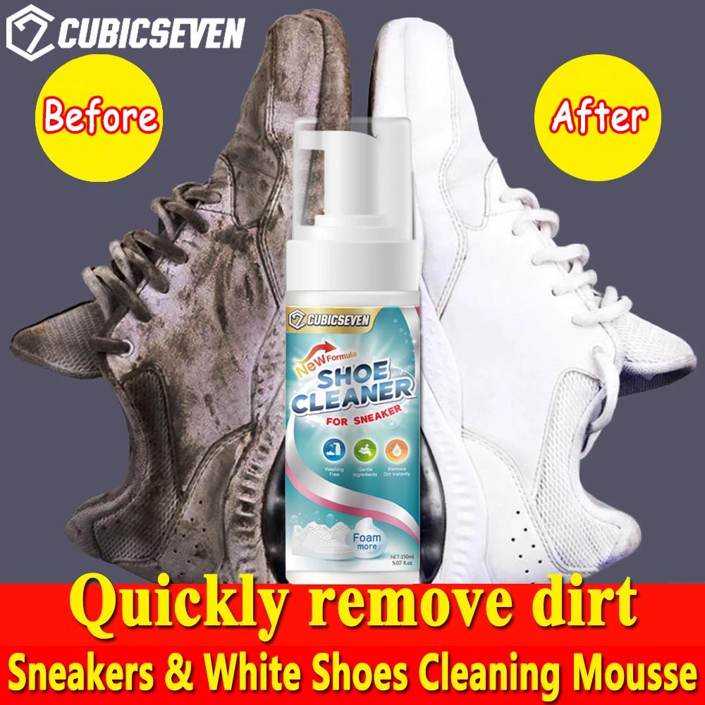 Cubicseven 150ml blanchissant pour chaussures blanchissant rafraîchissant polissage blanc chaussures