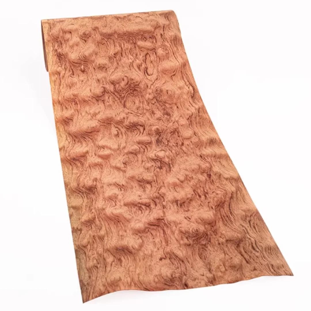 Placage de bois de poirier naturel, largeur: 380mm, longueur: 2.5 mètres, épaisseur: 0.25mm, placage