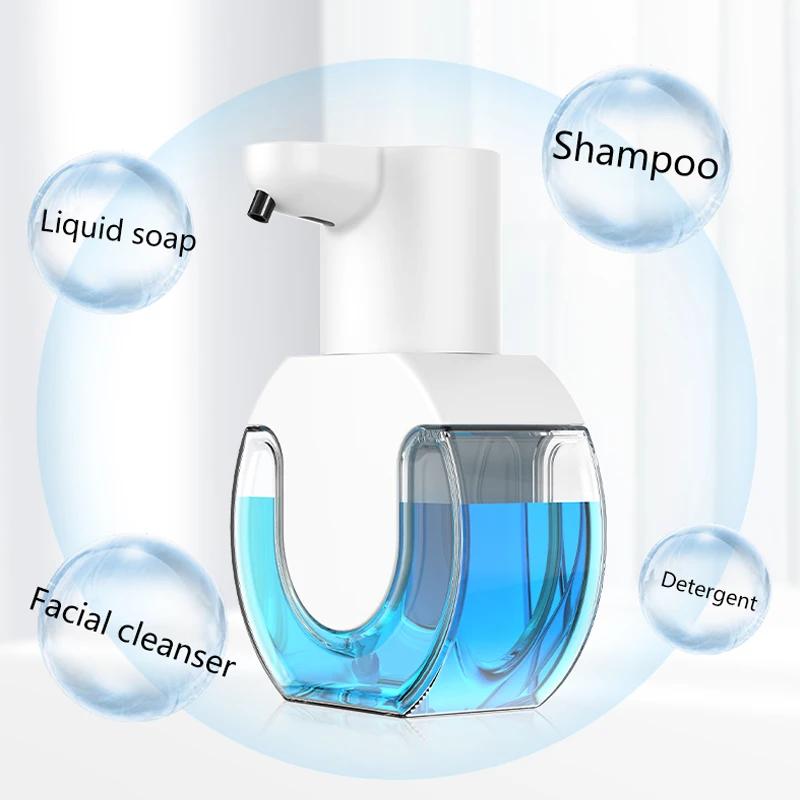 Distributeurs de savon automatique sans contact en mousse pour salle de bain, Machine à laver les ma
