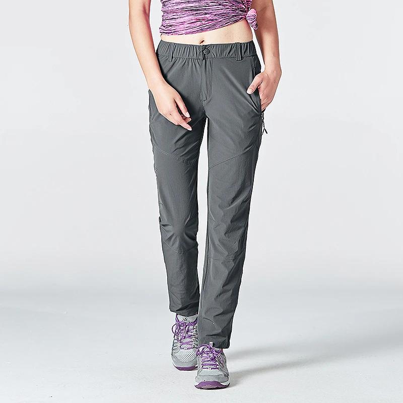 LNGXO femmes pantalons de randonnée été séchage rapide en plein air Camping escalade Trekking pantal