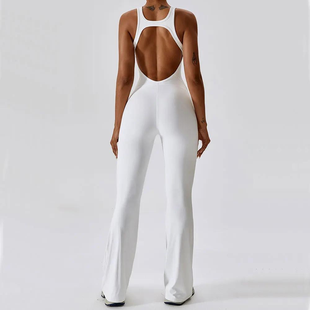 Ensemble de gymnastique femmes formation Yoga costume vêtements de sport femmes 1 pièces combinaison