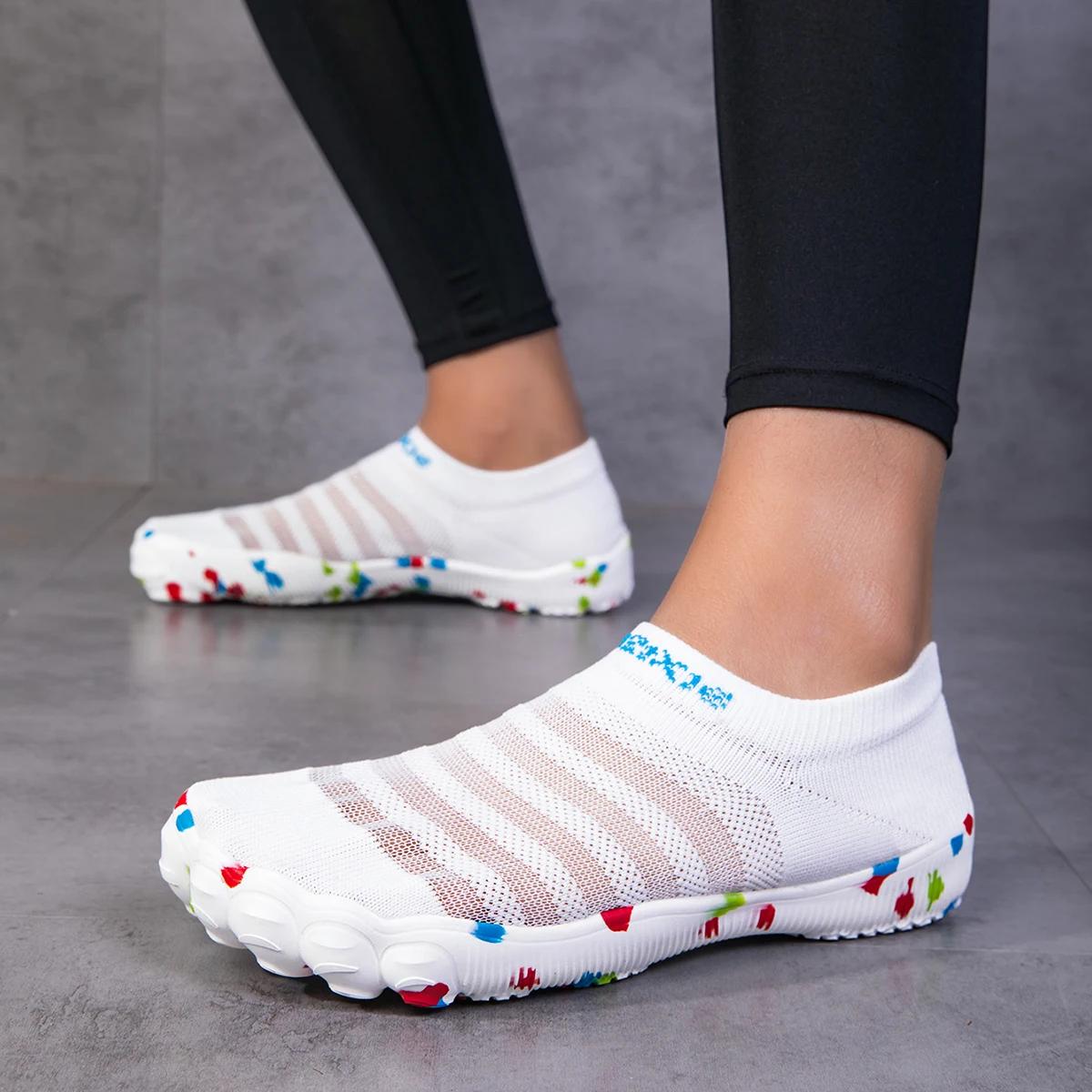 Chaussures de ski aquatique à séchage rapide, chaussures de natation légères en amont pour la plage