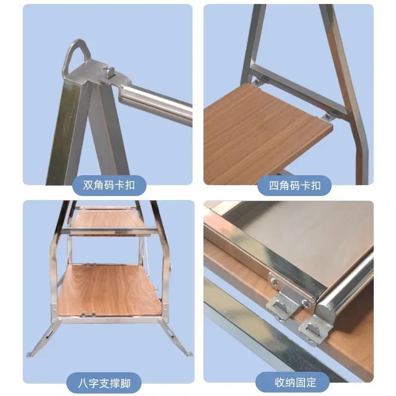 Étagère de rangement de Camping en plein air, étagère pliante Portable, support de rangement de jard