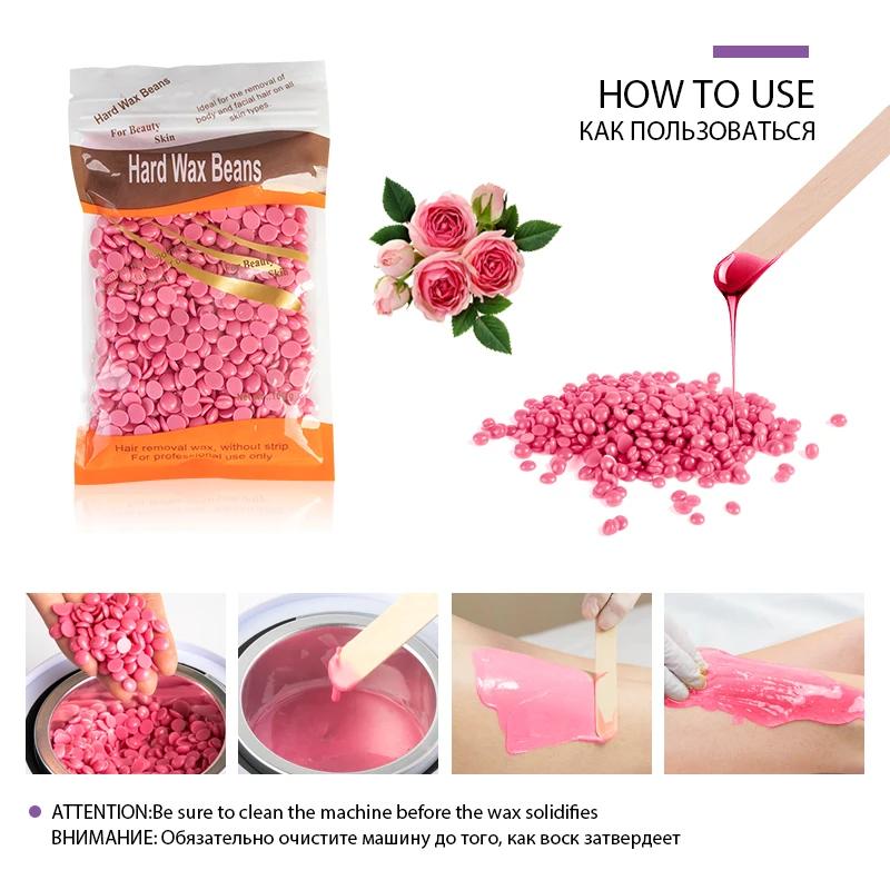 Machine d'épilation 200ml, chauffe-cire, épilateur épilatoire, Kit de cire fondue, chauffe-paraffine